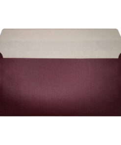 Aubergine Pearl Envelope Dl Open