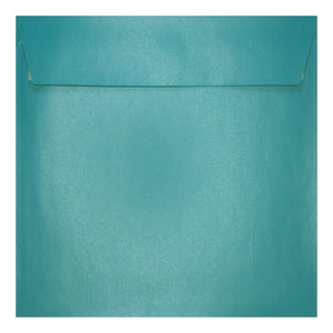 Blue Pearl Envelope 155mm Square Closed
