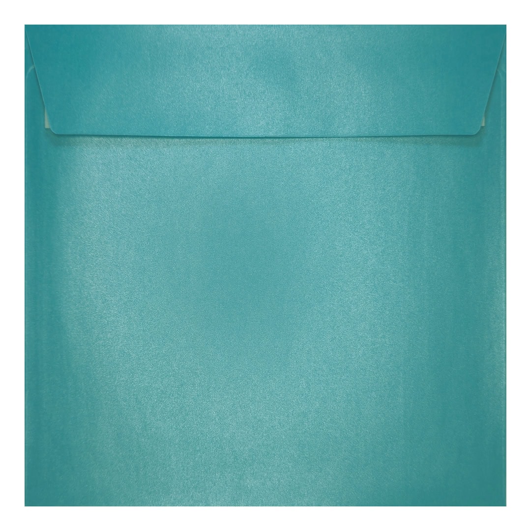 Blue Pearl Envelope 155mm Square Closed