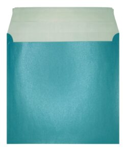 Blue Pearl Envelope 155mm Square Open