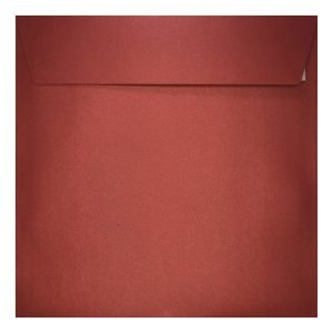 Cardinal Red Pearl Envelope 155mm Square Closed