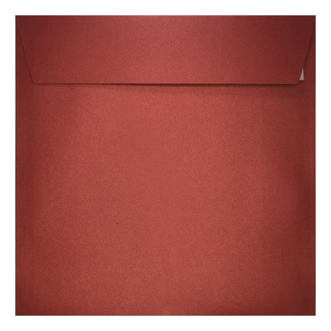 Cardinal Red Pearl Envelope 155mm Square Closed