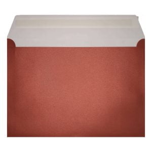 Cardinal Red Pearl Envelope C5 Open