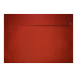 Cardinal Red Pearl Envelope C5 Ratio