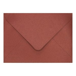 Cardinal Red Pearl Envelope C7 Closed