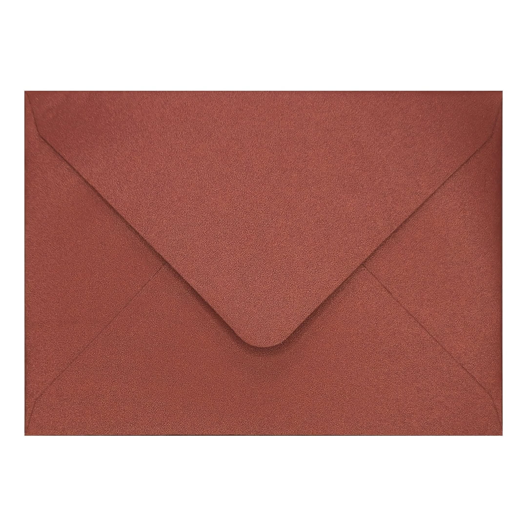 Cardinal Red Pearl Envelope C7 Closed