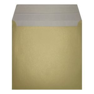 Champagne Pearl Envelope 155mm Square Open