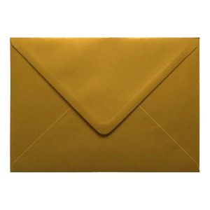 Gold Envelope C5 Closed