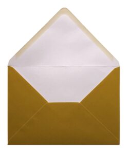 Gold Envelope C5 Open