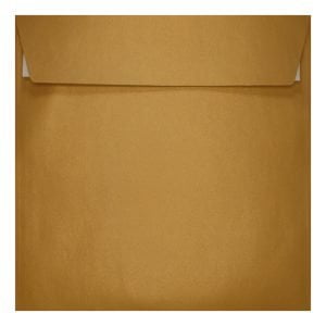 Gold Pearl Envelope 155mm Square Closed