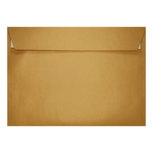 Gold Pearl Envelope C5 Ratio
