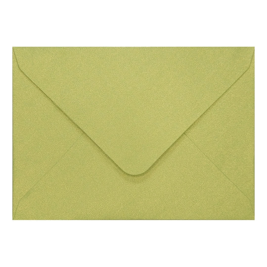 Lime Green Pearl Envelope Bc Closed