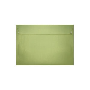 Lime Green Pearl Envelope C6 Ratio