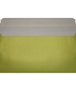 Lime Green Pearl Envelope Dl Open