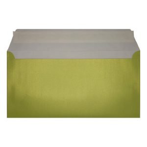 Lime Green Pearl Envelope Dl Open