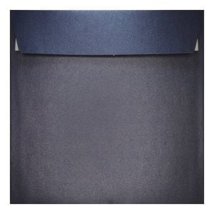 Midnight Blue Pearl Envelope 155mm Square Closed