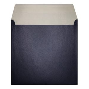 Midnight Blue Pearl Envelope 155mm Square Open