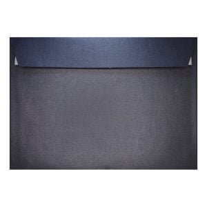 Midnight Blue Pearl Envelope C5 Closed