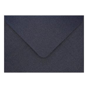 Midnight Blue Pearl Envelope C7 Closed