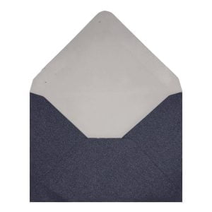 Midnight Blue Pearl Envelope C7 Open