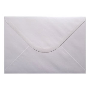 Oyster White Envelope A5 Closed