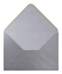 Silver Envelope 5x7 Open