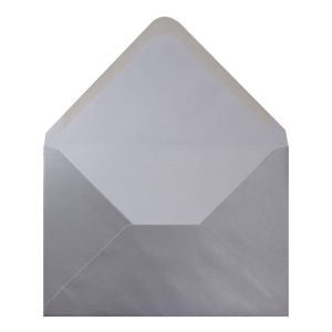 Silver Envelope 5x7 Open