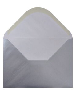 Silver Envelope A5 Open