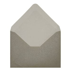 Silver Pearl Envelope C7 Open