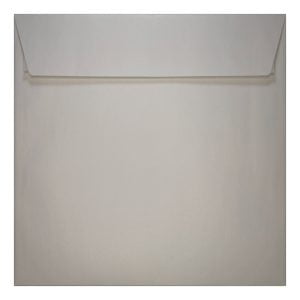 White Pearl Envelope 155mm Square Closed