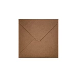 Brown Ribbed Envelope 130mm Square Ratio