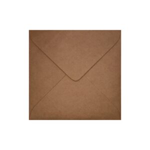 Brown Ribbed Envelope 155mm Square Ratio