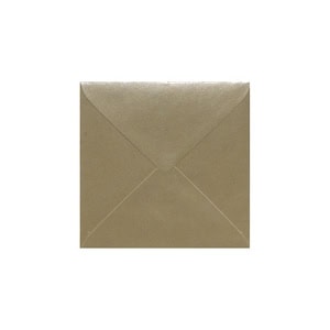 Champagne Kraft Envelope 130mm Square Ratio