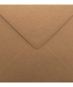 Fleck Kraft Envelope 155mm Square Closed
