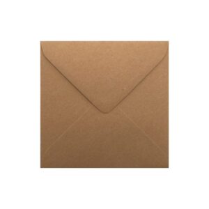 Fleck Kraft Envelope 155mm Square Ratio