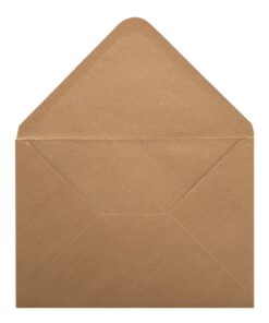 Fleck Kraft Envelope 5x7 Open