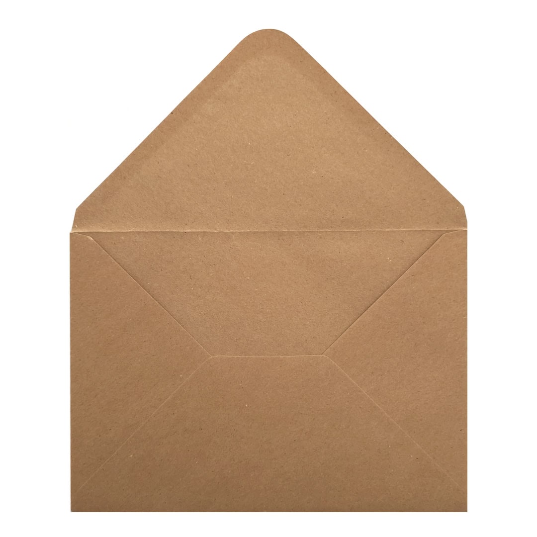 Fleck Kraft Envelope 5x7 Open