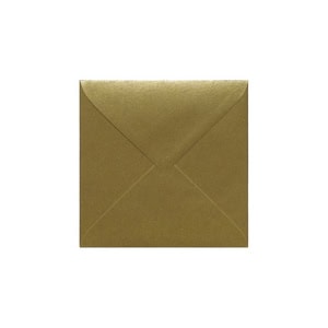 Gold Kraft Envelope 130mm Square Ratio