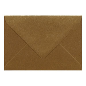Gold Kraft Envelope C7 Closed