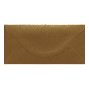 Gold Kraft Envelope Dl Closed