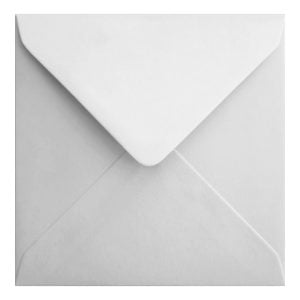 Accent Alabaster Envelope 155mm Square Closed