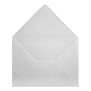 Accent Alabaster Envelope C6 Open