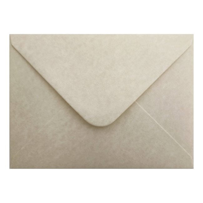 Parchment Hammer Envelope 5x7 Closed