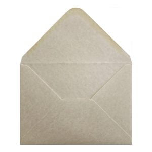 Parchment Hammer Envelope 5x7 Open