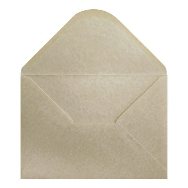 Parchment Hammer Envelope A5 Open