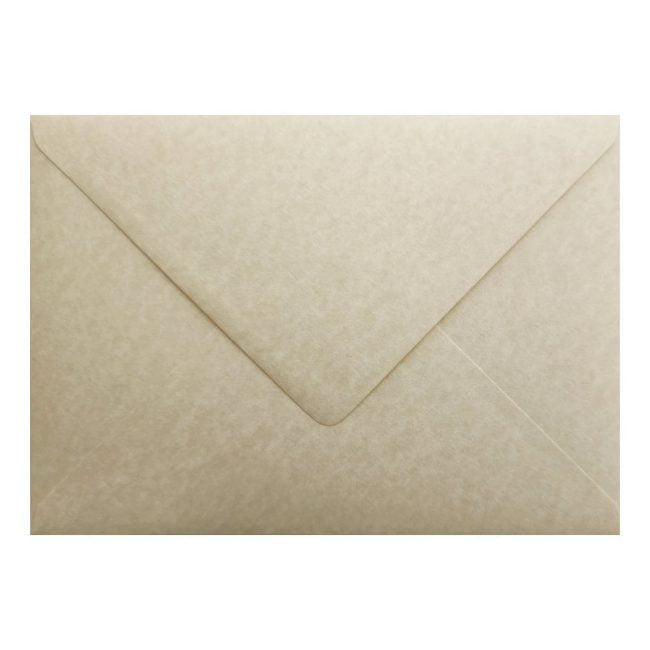 Parchment Hammer Envelope C7 Closed