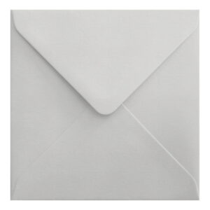 White Laid Envelope 130mm Square Ratio