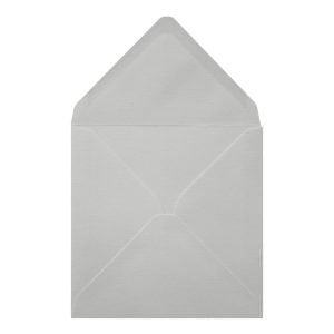 White Laid Envelope 155mm Square Open