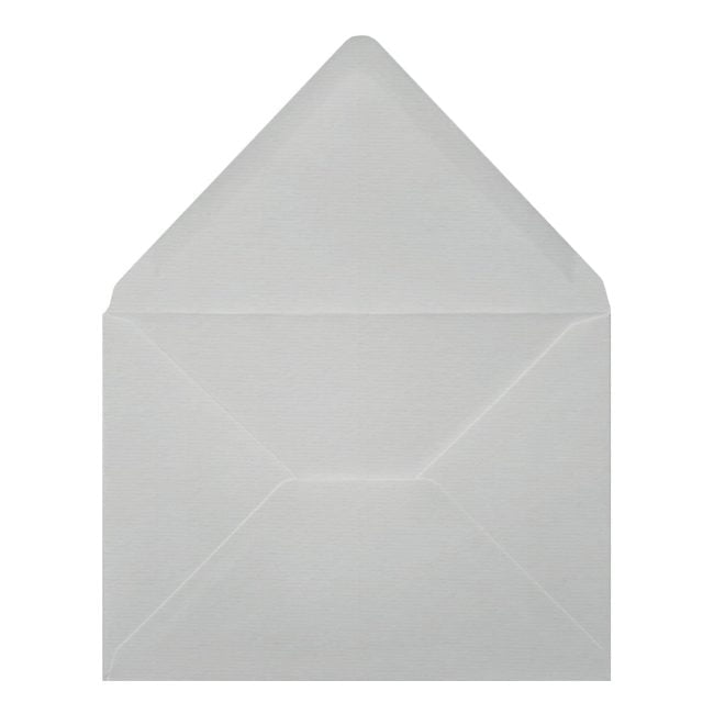 White Laid Envelope B6 Open