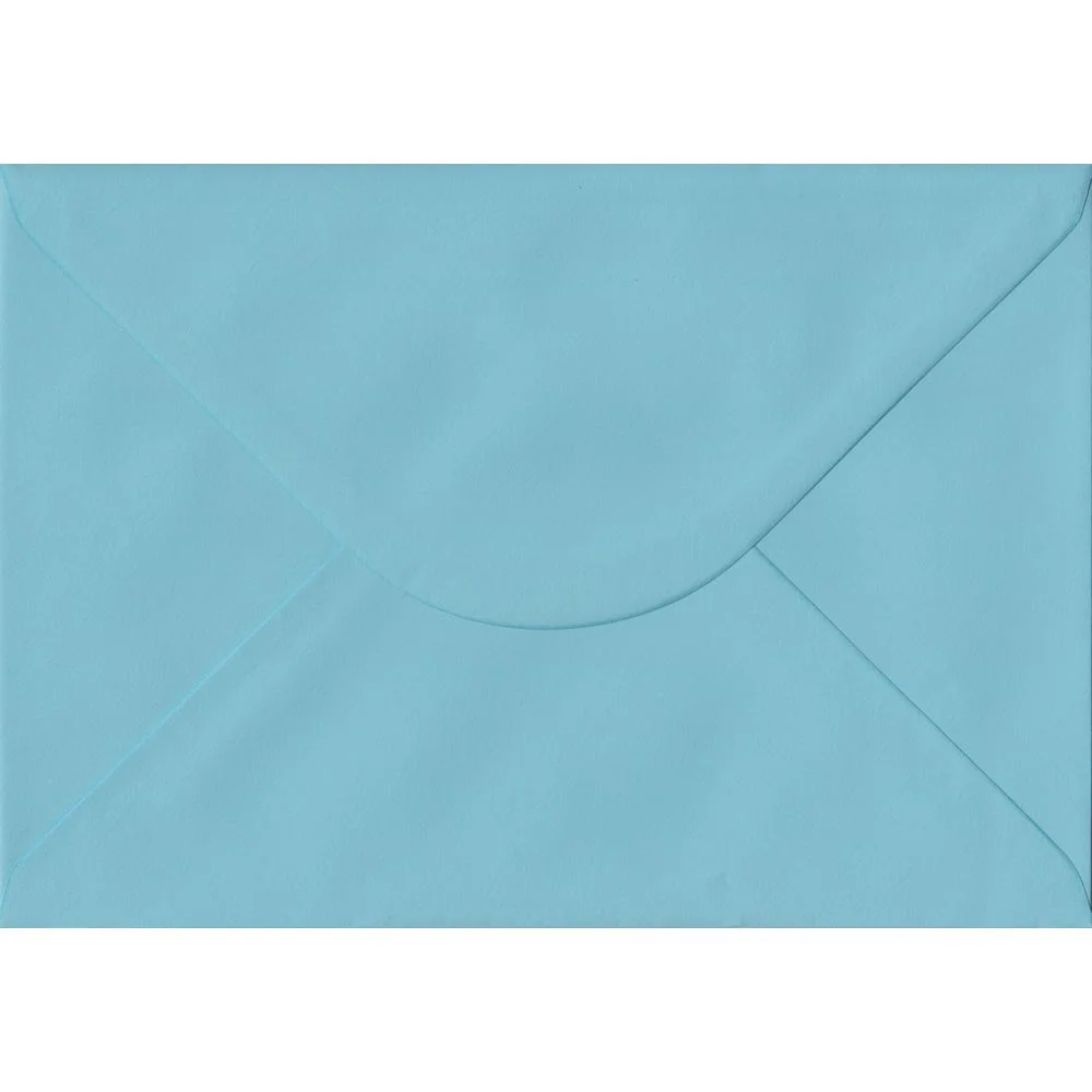 100 A5 Blue Envelopes. Blue. 162mm x 229mm. 100gsm paper. Gummed Flap.